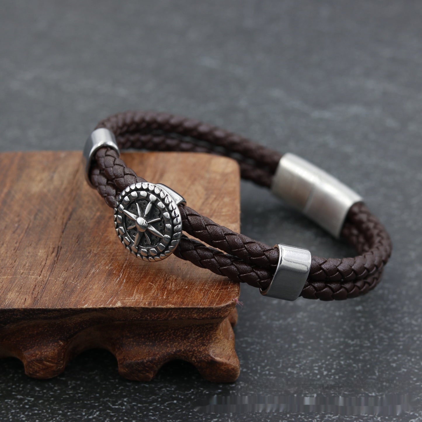 Double Compass Bracelet