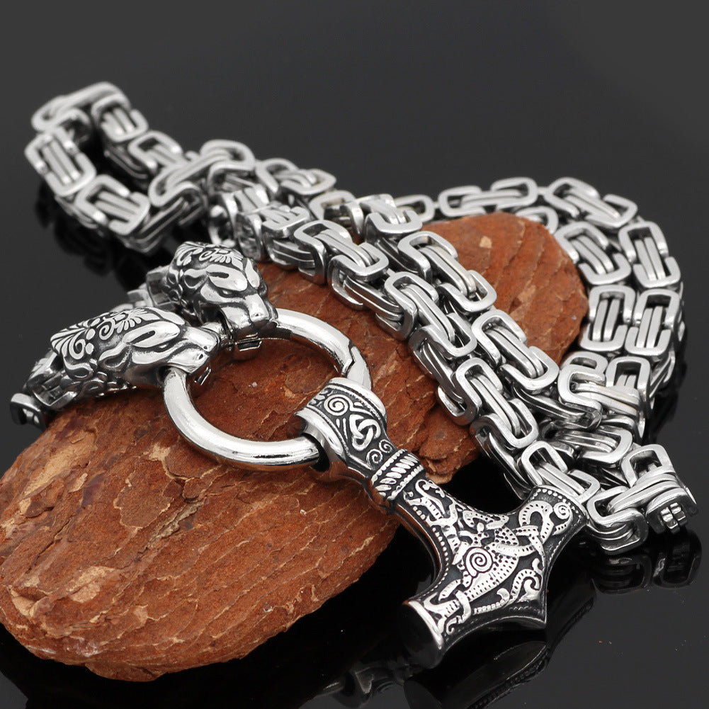 Thor's Hammer Guardians Necklace - Viking Century