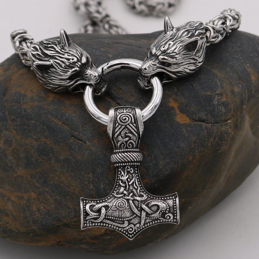 Thor's Hammer Protectors Necklace - Viking Century