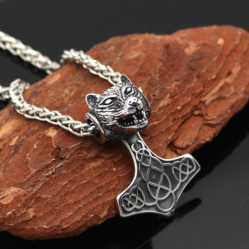 Celtic Wolf Necklace - Viking Century