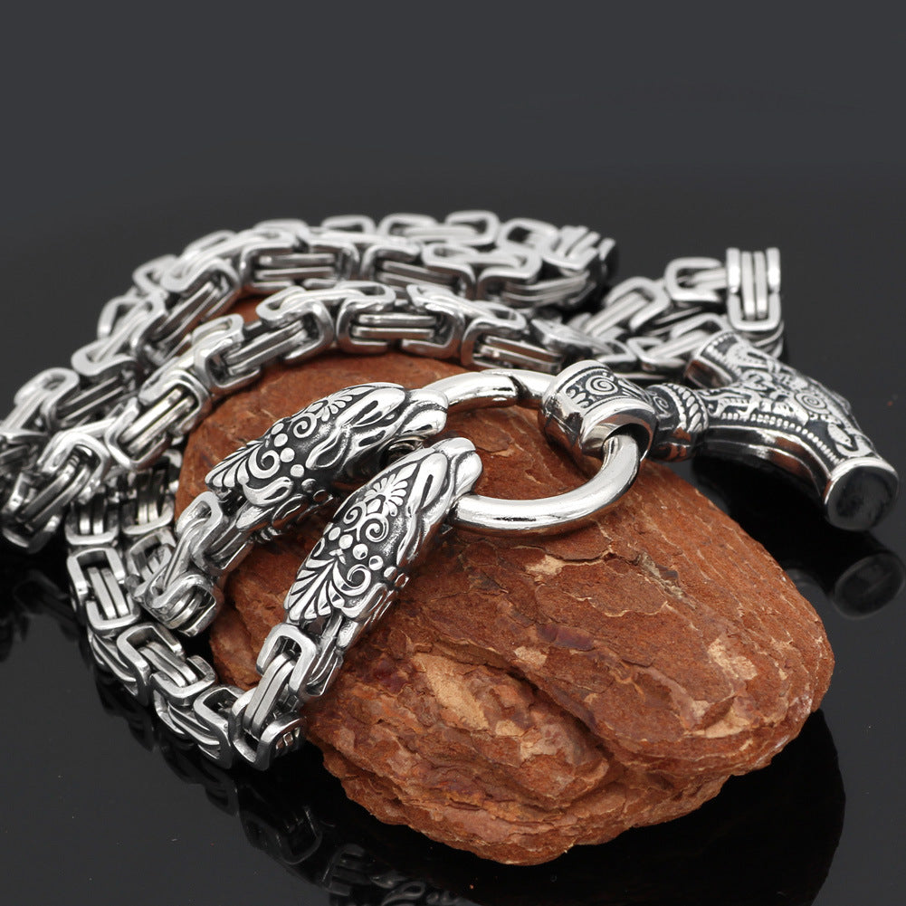 Thor's Hammer Guardians Necklace - Viking Century