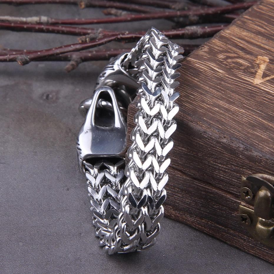 Viking Wolf Bracelet - Viking Century