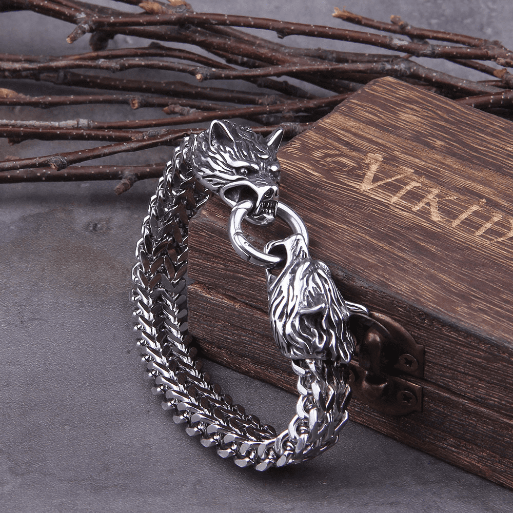 Viking Wolf Bracelet - Viking Century
