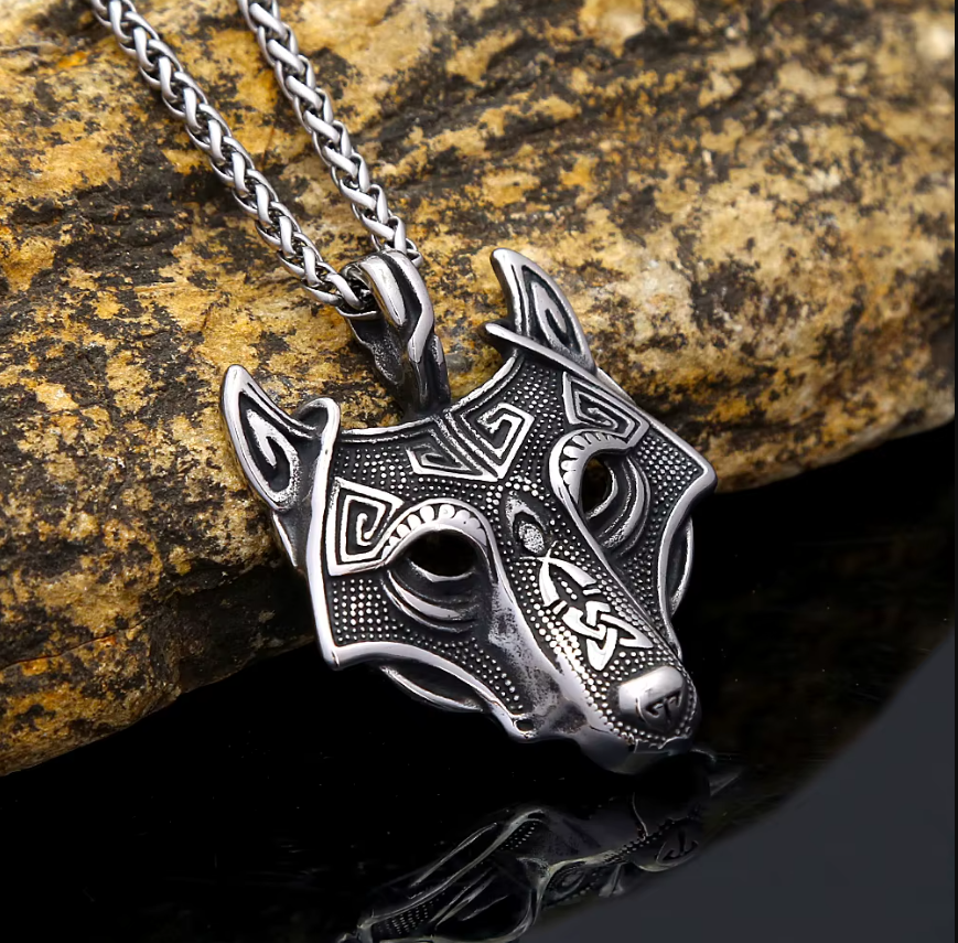 Asgard Wolf Necklace