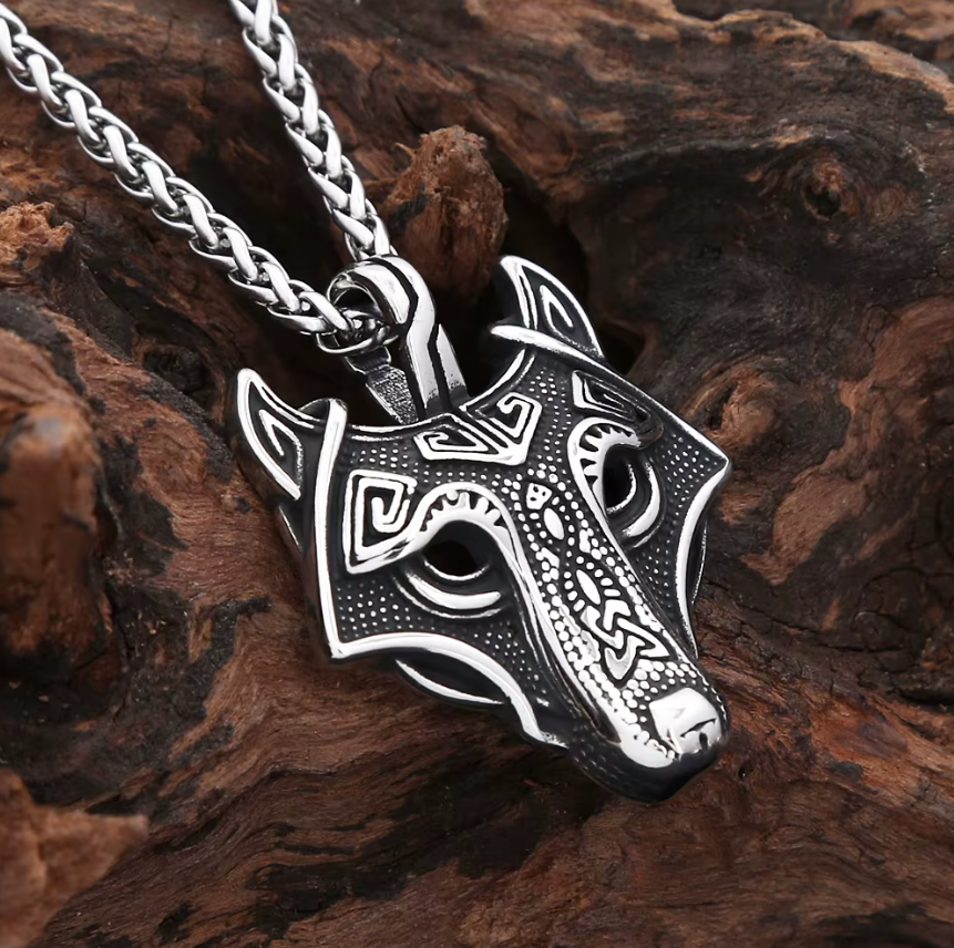Asgard Wolf Necklace