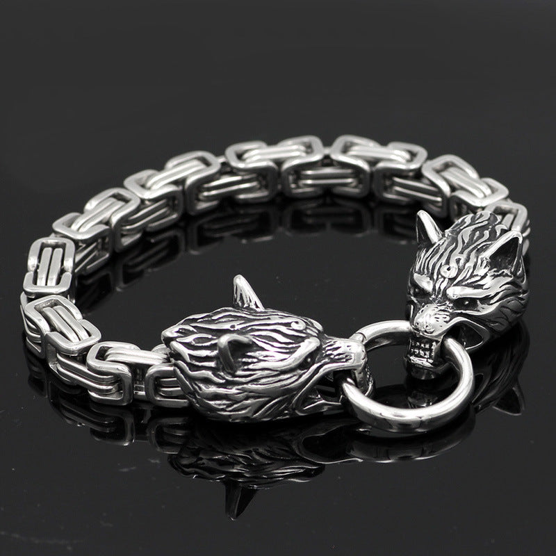 Celtic Wolf Bracelet