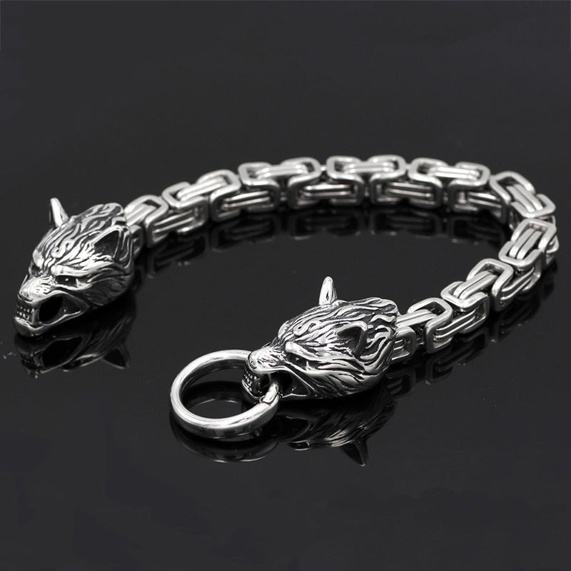 Celtic Wolf Bracelet