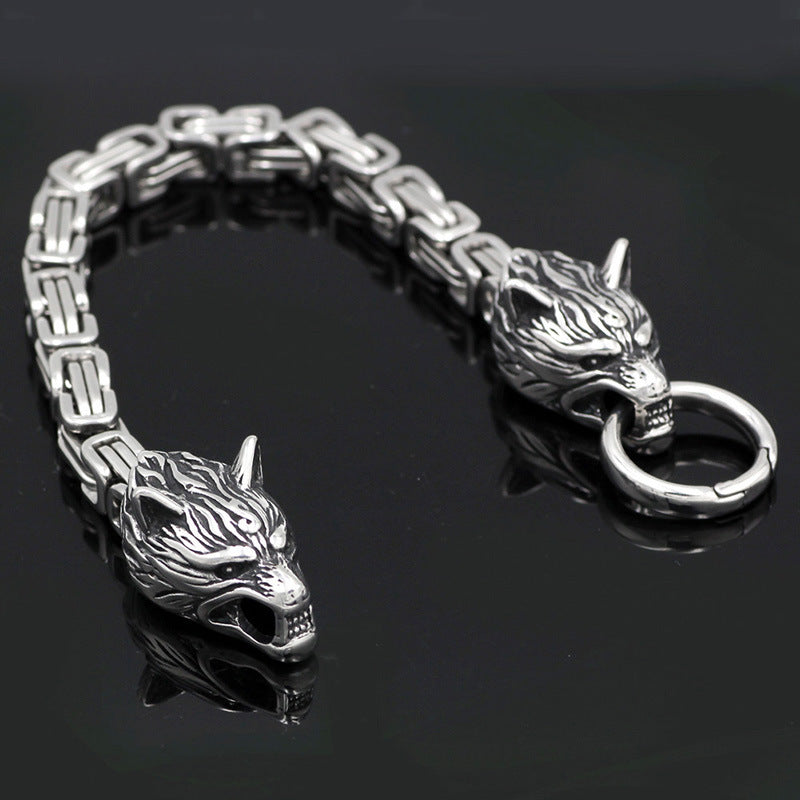 Celtic Wolf Bracelet