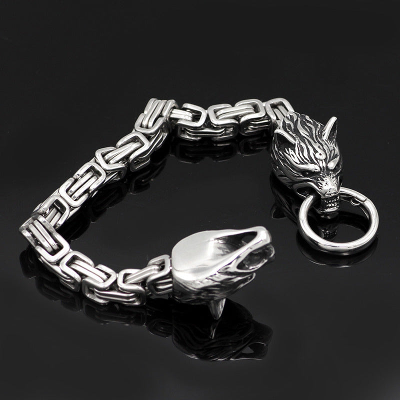 Celtic Wolf Bracelet