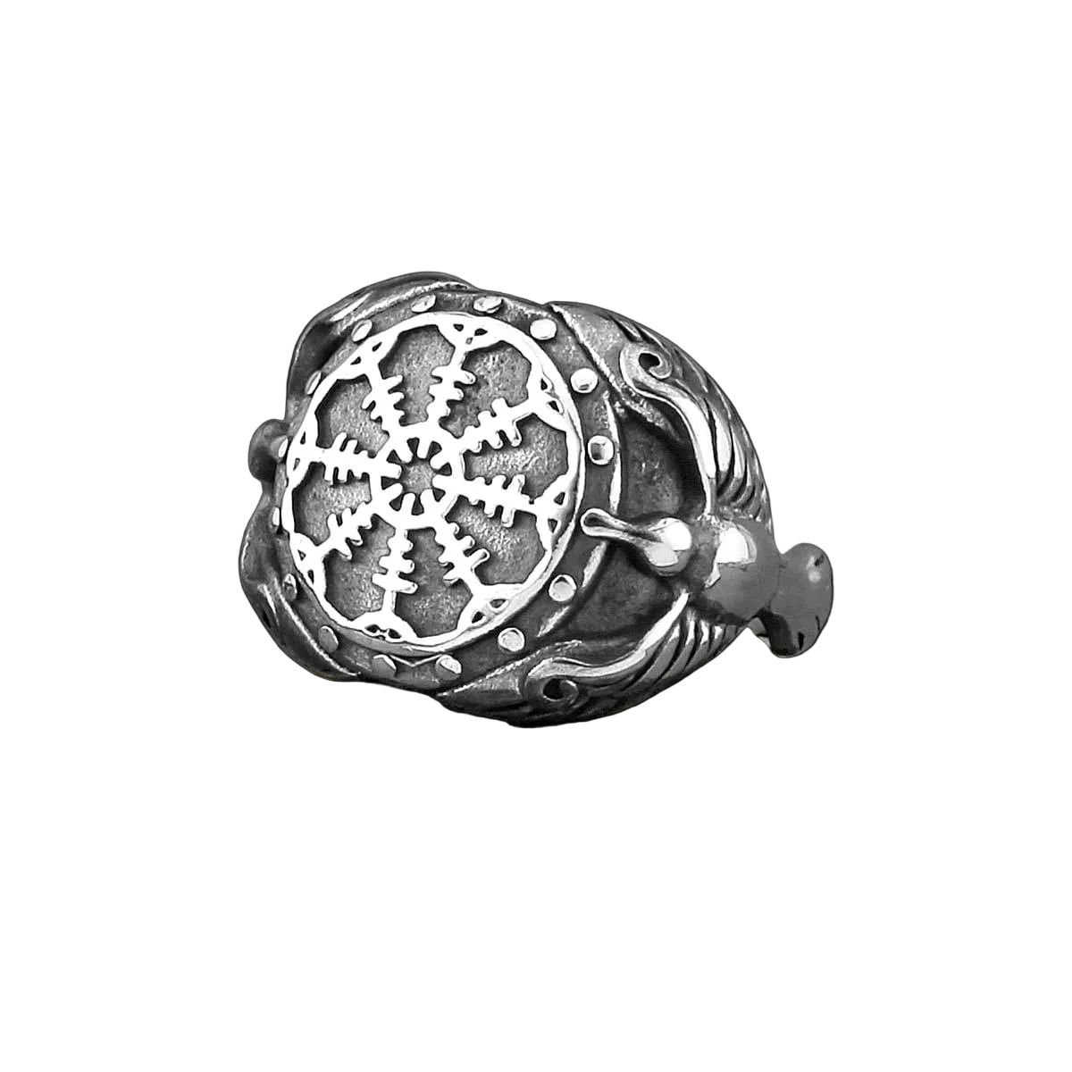 Huginn Raven Ring