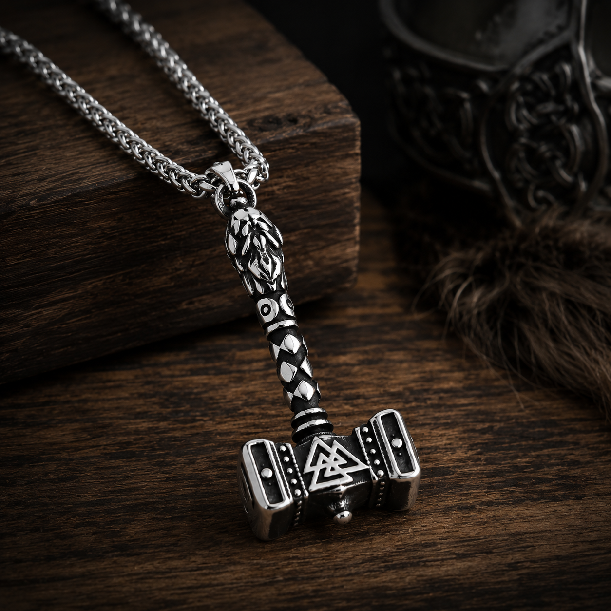Thor's Hammer Necklace/Pendant