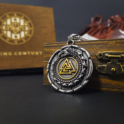 New Valknut Necklace