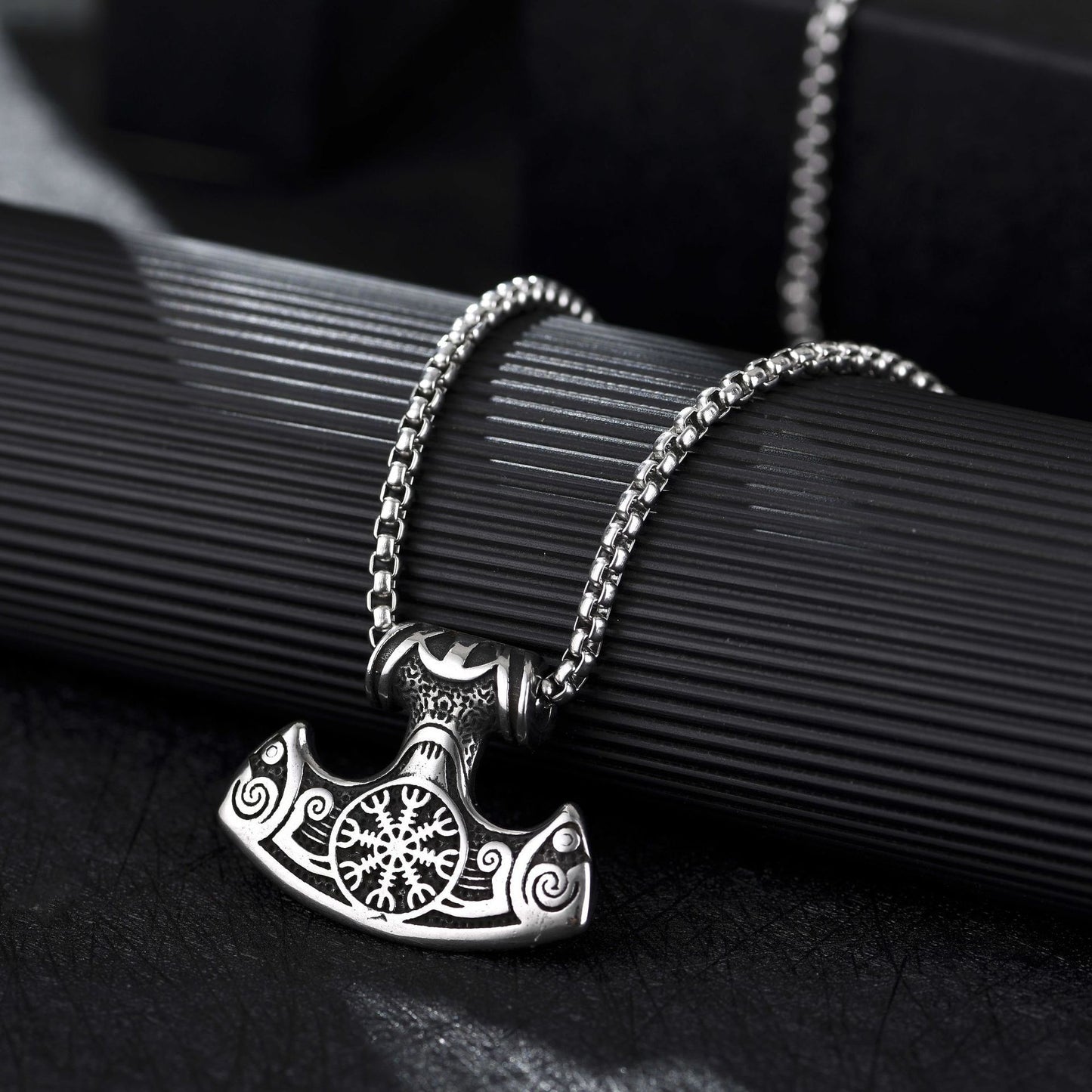 Viking Anchor Necklace