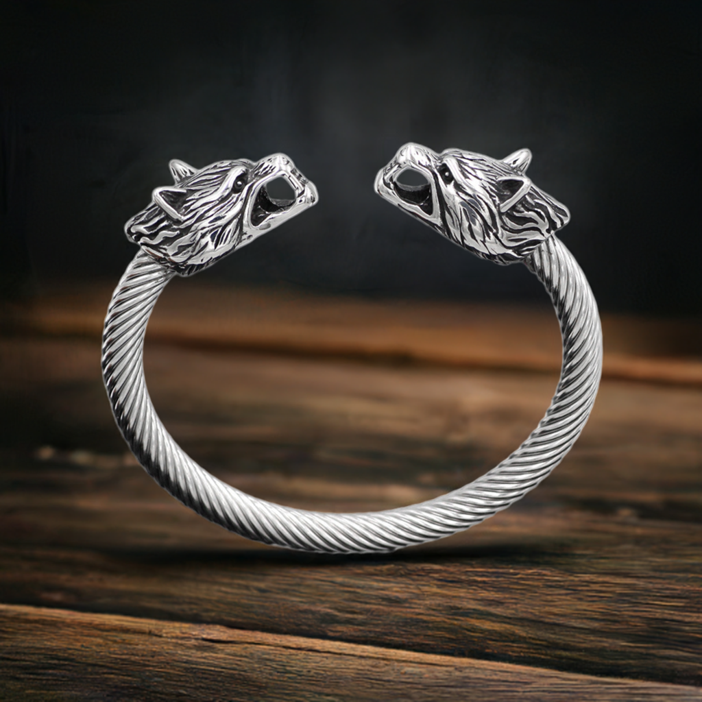 Double Wolf Bracelet