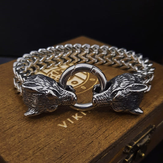 Viking Wolf Bracelet - Viking Century
