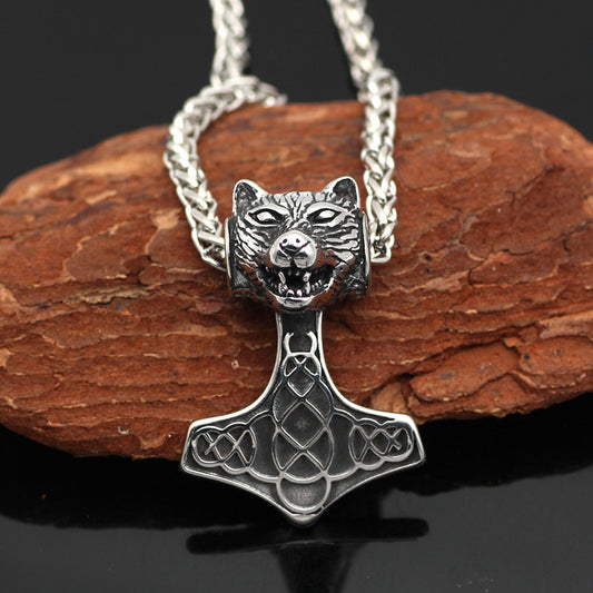 Celtic Wolf Necklace - Viking Century