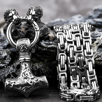Thor's Hammer Guardians Necklace - Viking Century