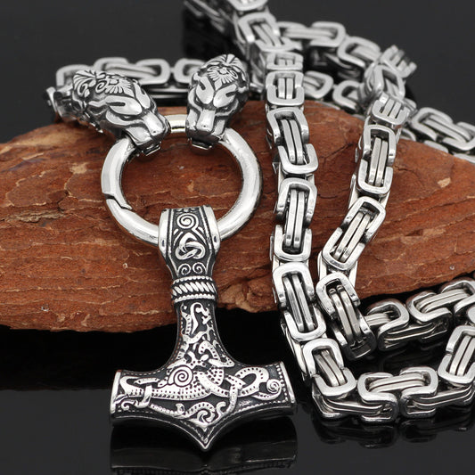 Thor's Hammer Guardians Necklace - Viking Century