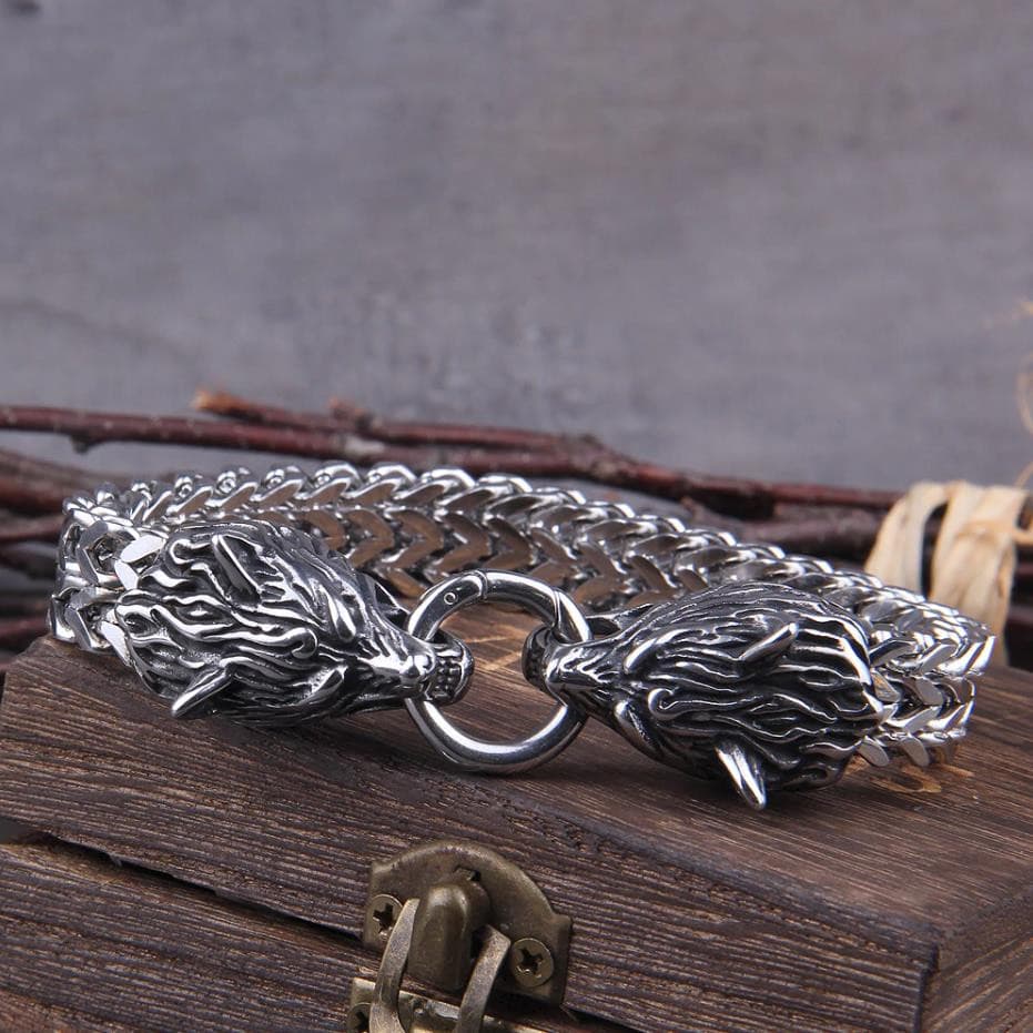 Viking Wolf Bracelet - Viking Century